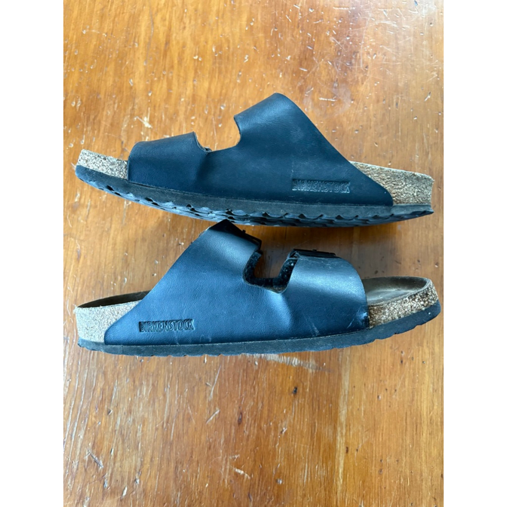 Birkenstock Black Arizona Sandals Size 9 - Picture 6 of 7